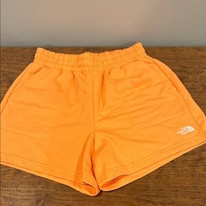 The North Face Women's Vibrant Orange Athletic Shorts